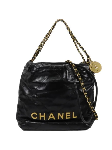 CHANEL Pre-Owned 22 mini Chanel chain tote bag