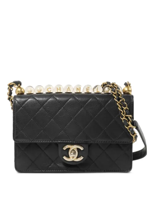 CHANEL Pre-Owned quilted CC turn-lock shoulder bag