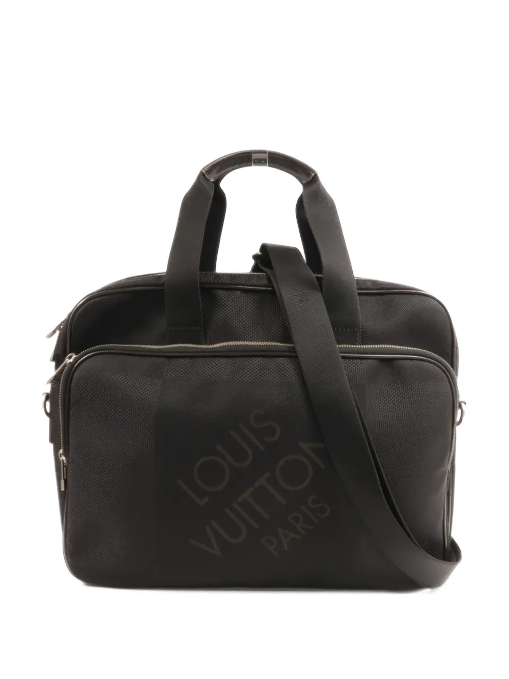Louis Vuitton Pre-Owned PM canvas laptop bag - Schwarz