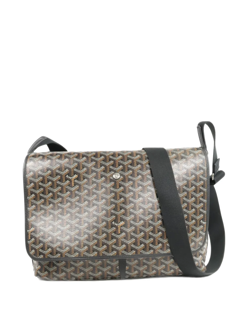 Goyard Pre-Owned MM Goyardine Capetien shoulder bag - Marrone
