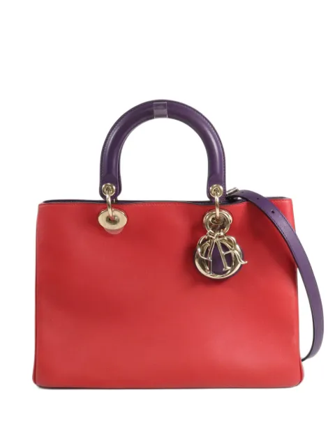Christian Dior Pre-Owned Diorissimo leather tote bag