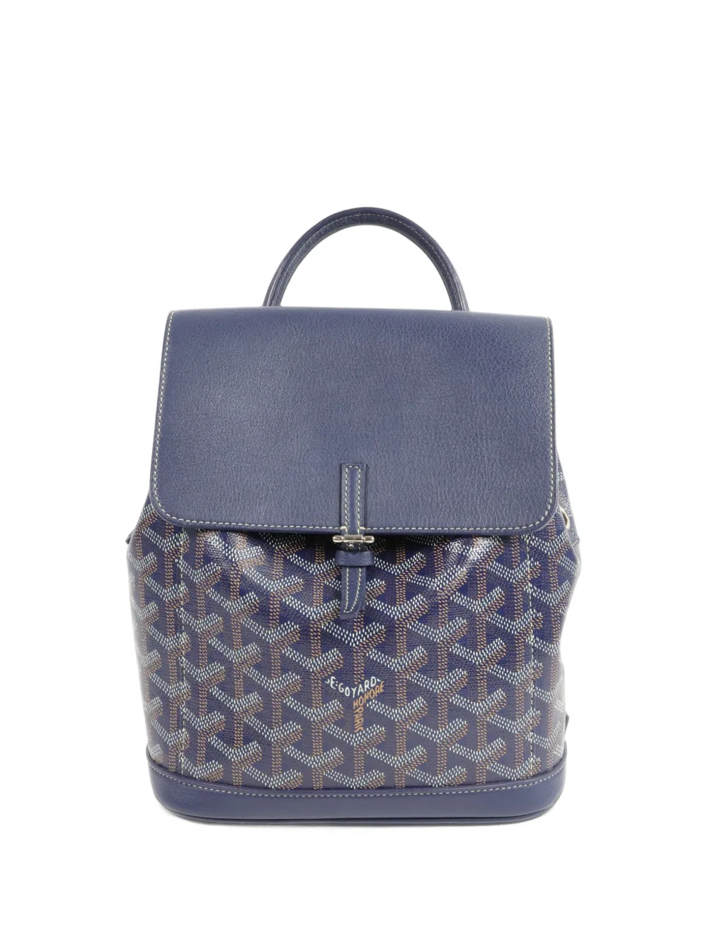 Goyard Pre-Owned mini Alpin Goyardine backpack - Blue