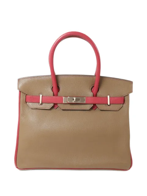 Hermès Pre-Owned Birkin 30 goatskin shoulder bag