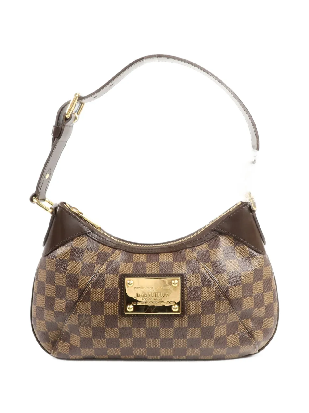 Louis Vuitton Pre-Owned PM Thames Damier Ebene shoulder bag - Braun