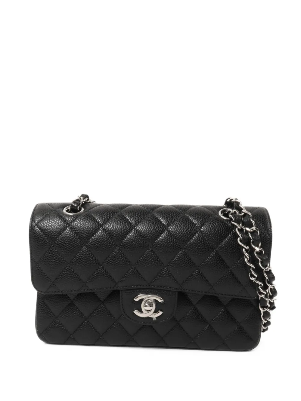 CHANEL Pre-Owned 23 Classic Double Flap shoulder bag Zwart