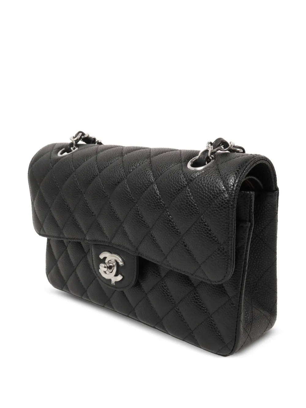 CHANEL Pre-Owned 23 Classic Double Flap shoulder bag Zwart