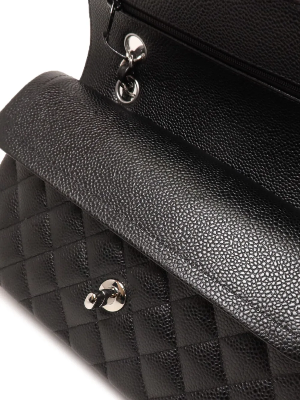 CHANEL Pre-Owned 23 Classic Double Flap shoulder bag Zwart