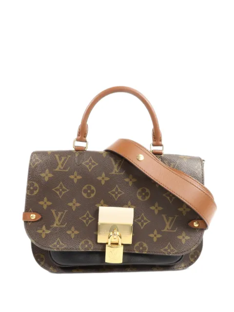 Louis Vuitton Pre-Owned сумка на плечо Monogram Flower с замком