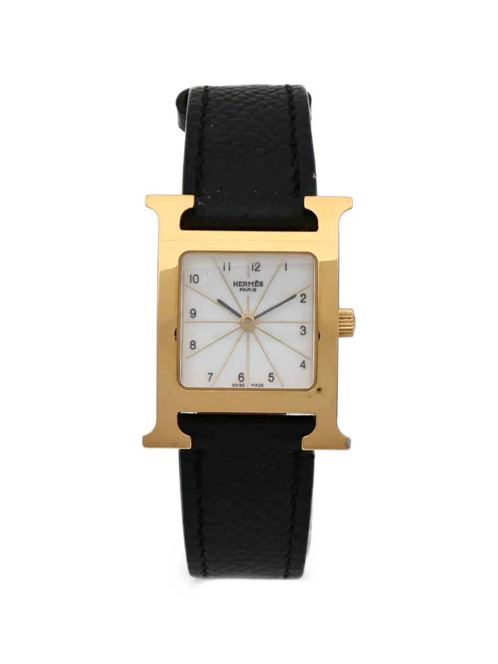 Hermès Pre-Owned Heure 21mm watch - Weiß