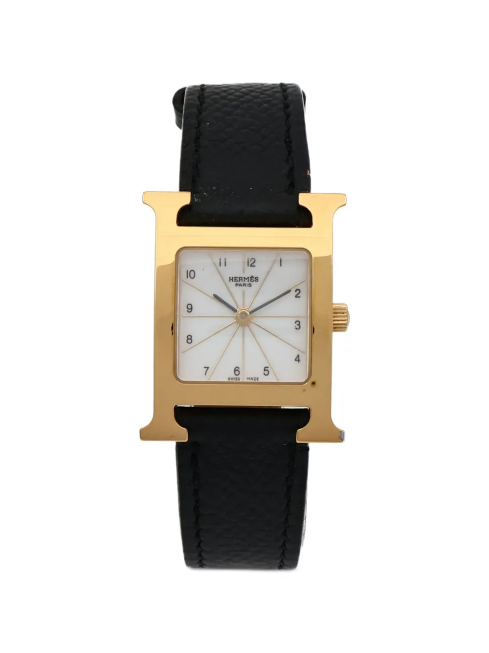 Hermès Pre-Owned Heure 21mm watch - Bianco