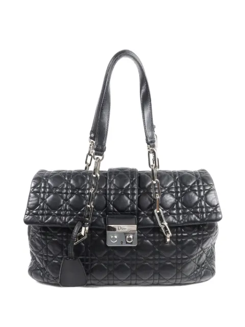 Christian Dior Pre-Owned Cannage New Lock shoulder bag