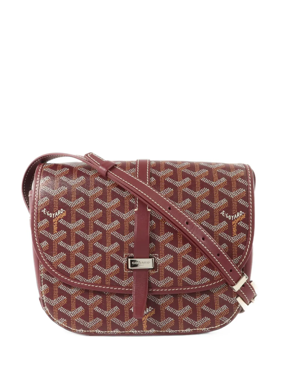 Goyard Pre-Owned PM Belvedere shoulder bag - Red