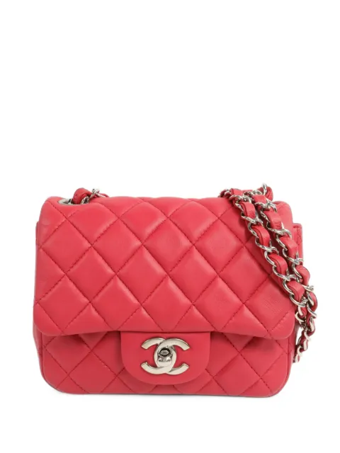 CHANEL Pre-Owned mini Classic Flap quilted crossbody bag