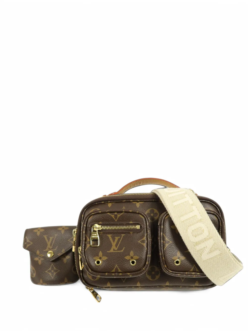 Louis Vuitton Pre-Owned Monogram Utility shoulder bag - Braun