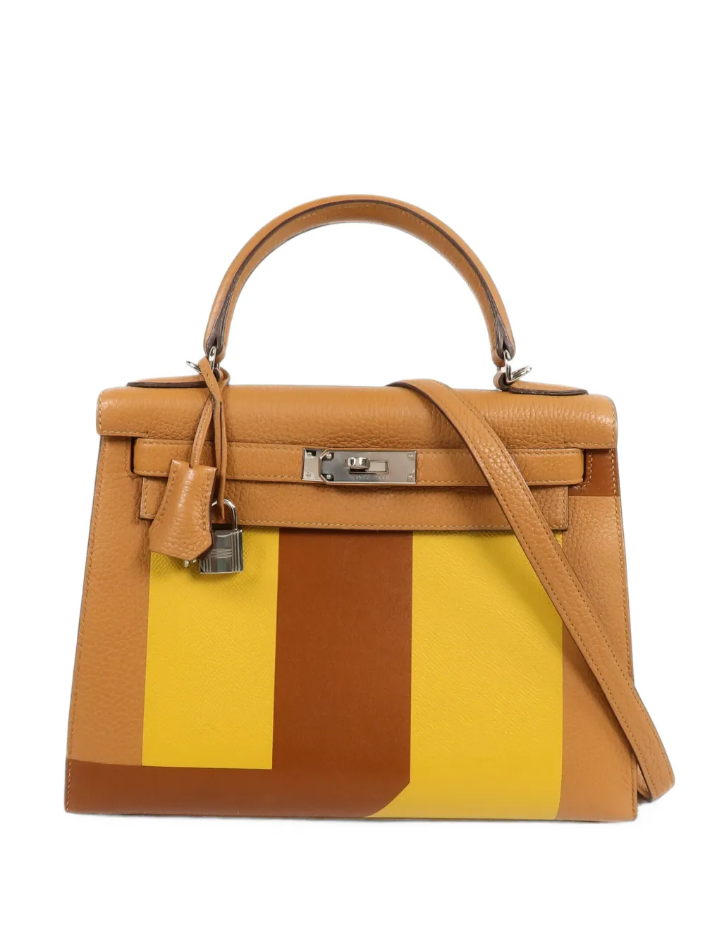 Hermès Pre-Owned 28 Kelly tote bag - Nude