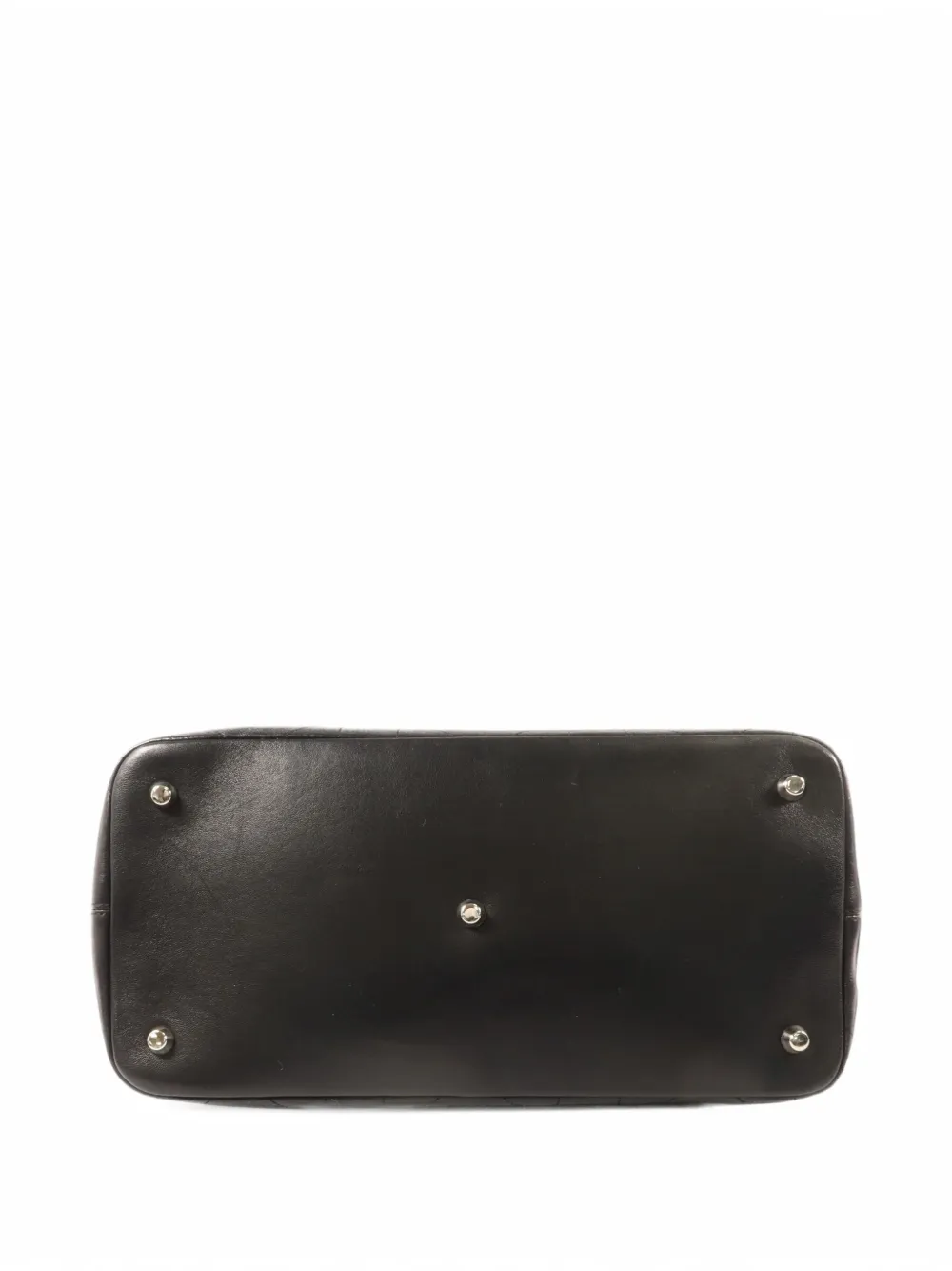 Christian Dior Pre-Owned Cannage leather tote bag Zwart