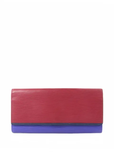 Louis Vuitton Pre-Owned Epi leather long wallet