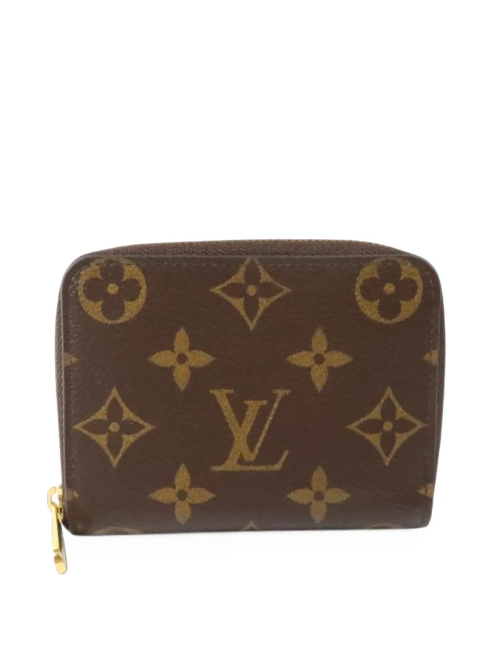 Louis Vuitton Pre-Owned Monogram Zippy coin purse - Braun