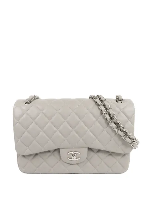 CHANEL Pre-Owned large Classic Flap CC turn-lock shoulder bag