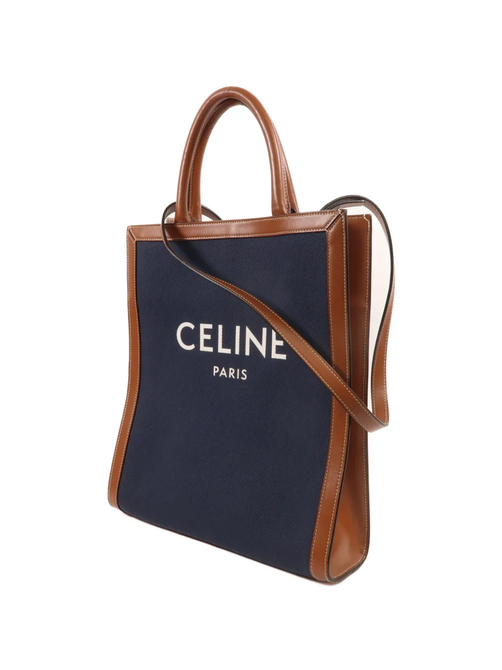 Celine Pre-Owned Vertical Cabas tote bag Blauw