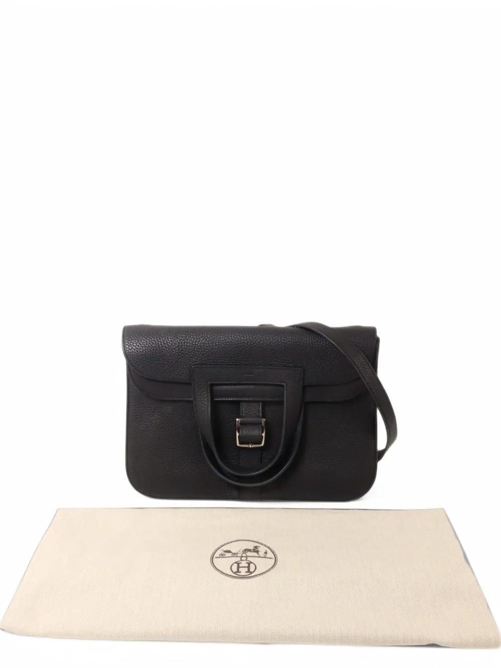 Hermès Pre-Owned 2019 Halzan 31 shoulder bag - Schwarz