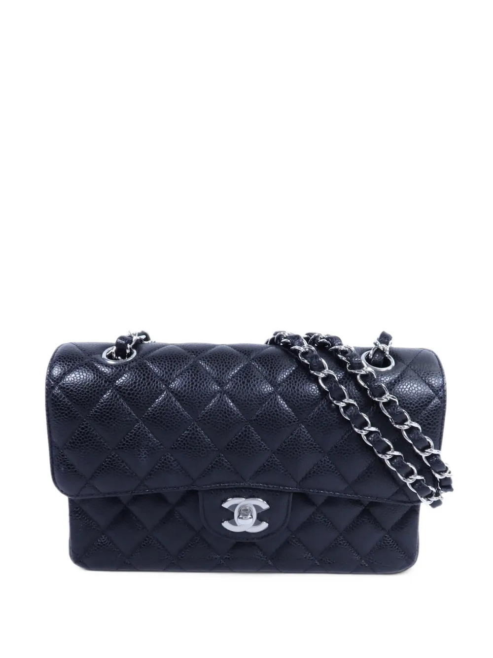 CHANEL Pre-Owned 23 Classic Flap CC turn-lock shoulder bag - Blau