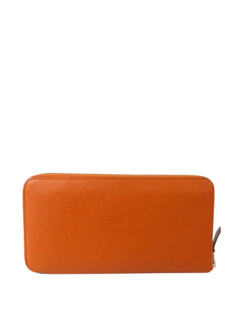 Hermès Pre-Owned 2018 Silk'In Epsom leather wallet - Orange
