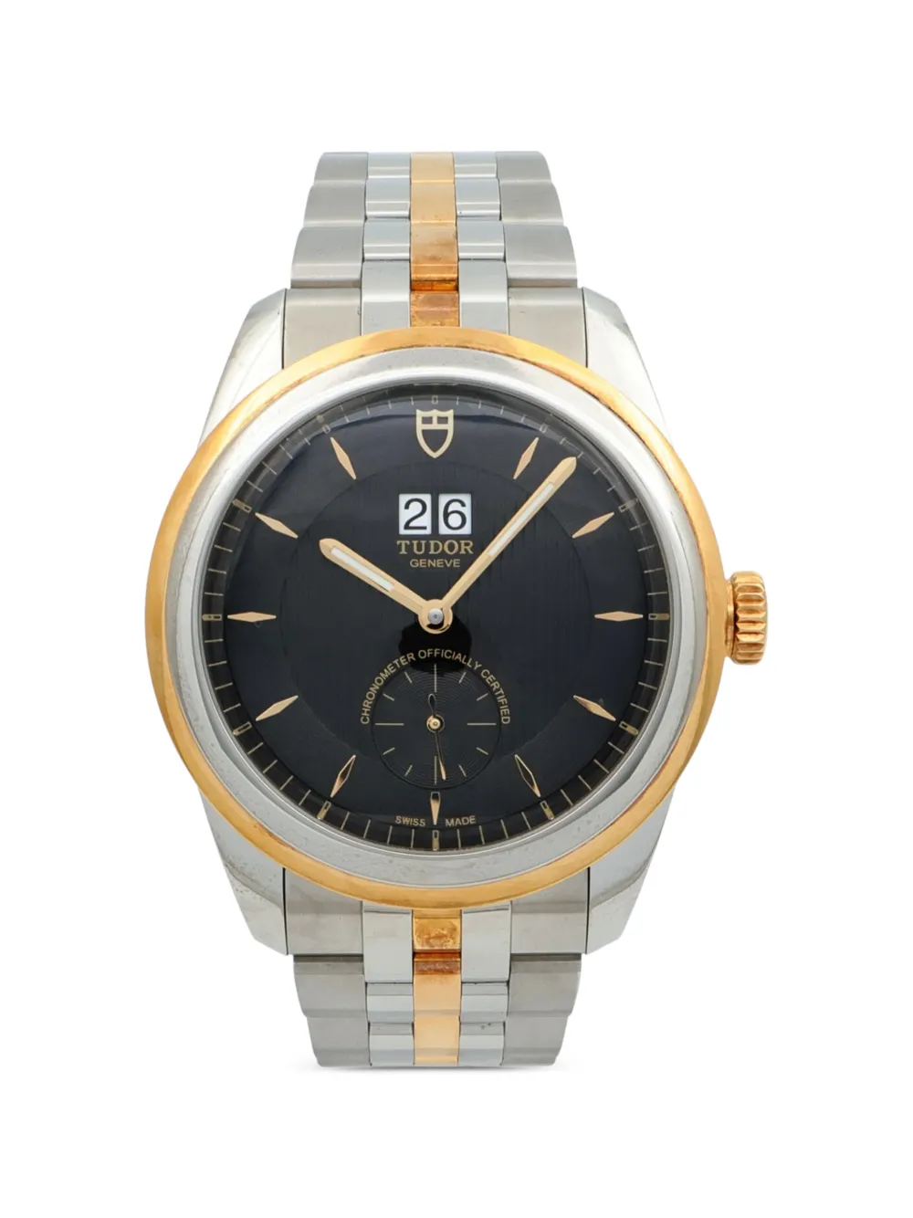 TUDOR Glamour Double Date 42mm watch - Schwarz