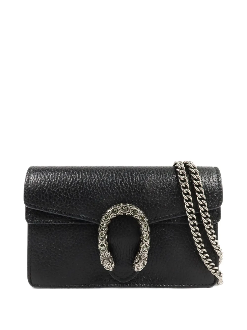 Gucci Pre-Owned Super Mini Dionysus shoulder bag - Nero