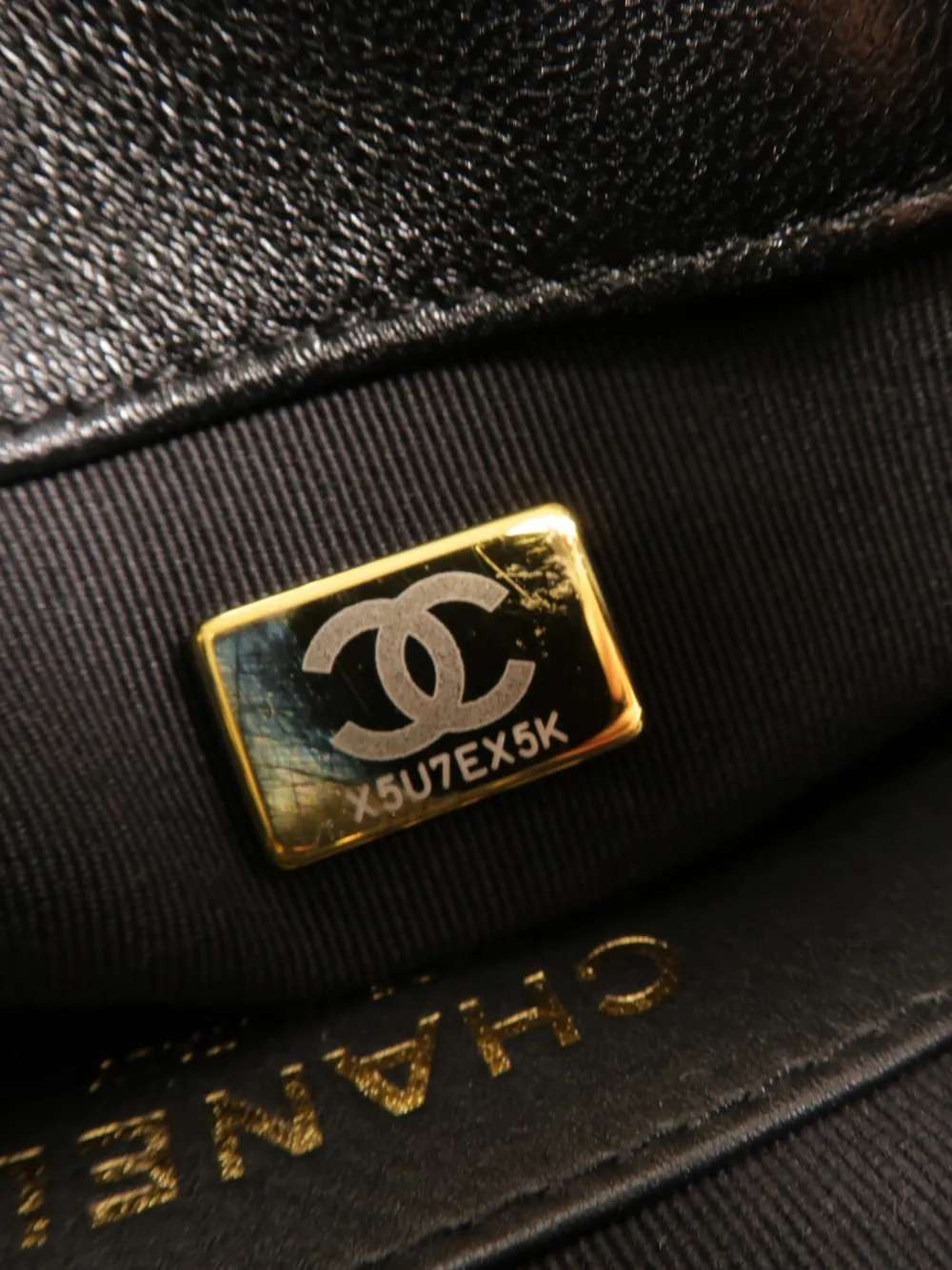 CHANEL Pre-Owned CC quilted backpack Zwart