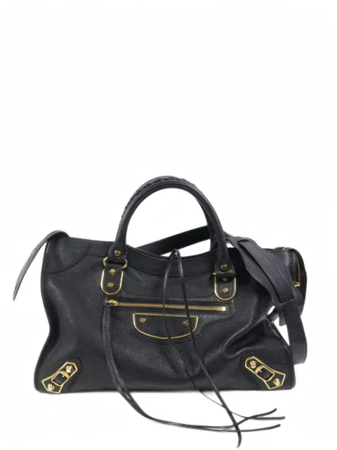 Balenciaga Pre-Owned Metallic Edge City tote bag