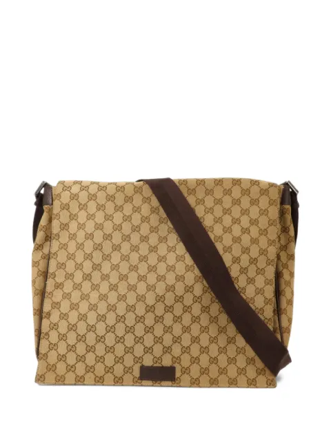 Gucci Pre-Owned bolsa de hombro con motivo GG