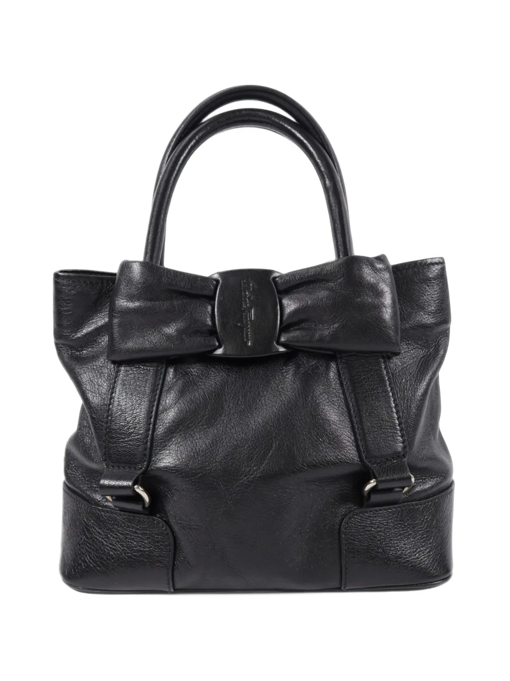 Ferragamo Pre-Owned Vara bow tote bag - Nero