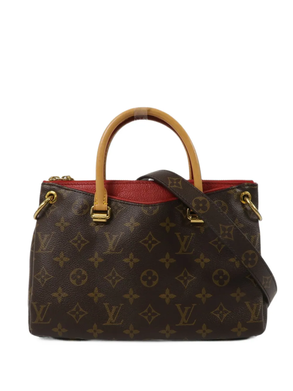 Louis Vuitton Pre-Owned BB Pallas Monogram canvas tote bag - Braun