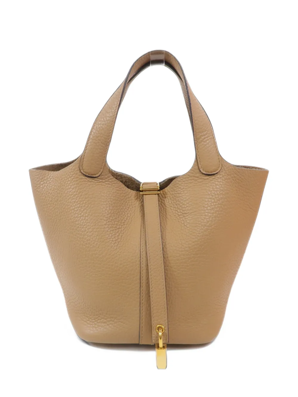 Hermès Pre-Owned PM Picotin leather tote bag - Neutrals