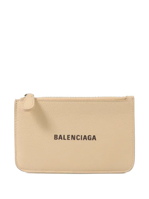 Balenciaga Pre-Owned Cash logo-print card case
