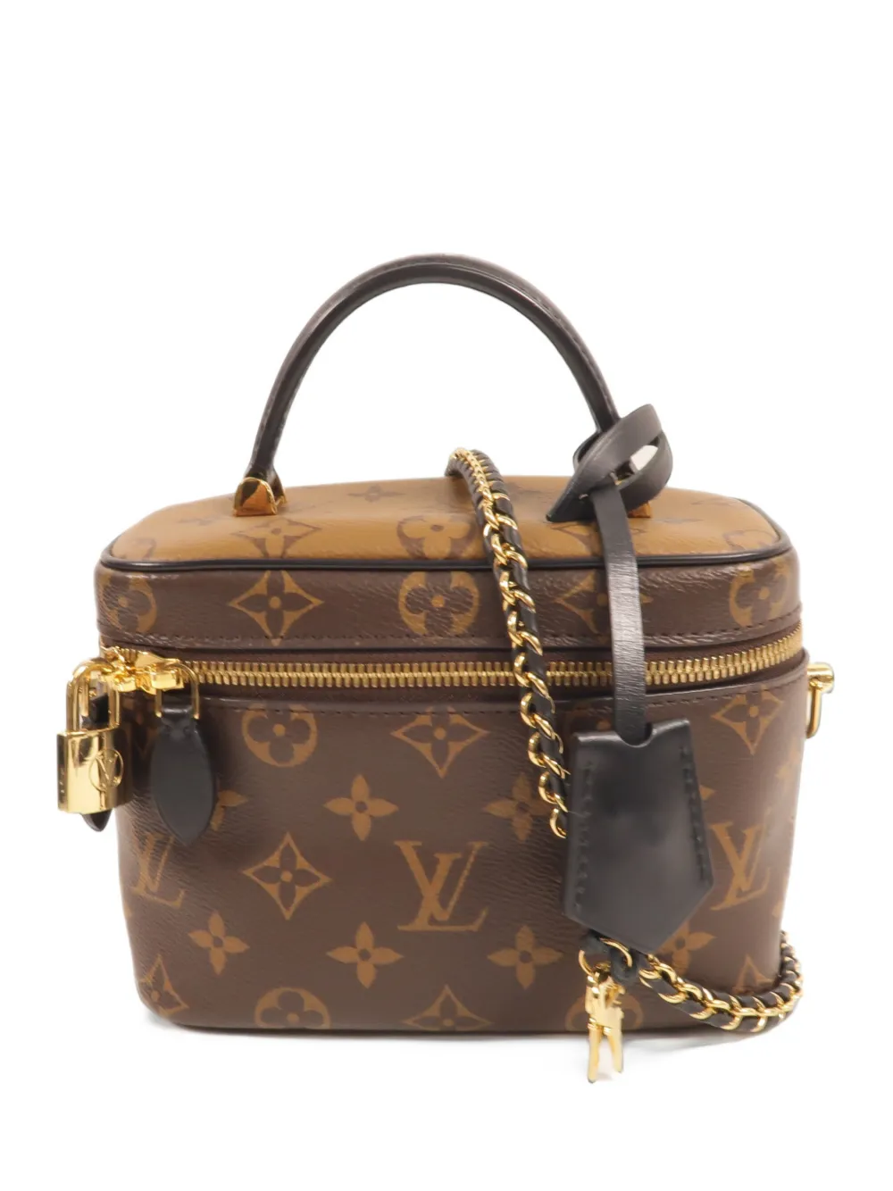 Louis Vuitton Pre-Owned PM Monogram Reverse vanity bag - Braun
