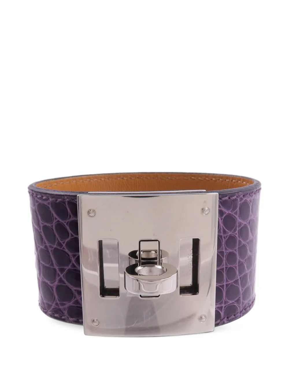 Hermès Pre-Owned Kelly leather bracelet - Silber