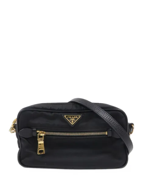 Prada Pre-Owned logo-plaque mini bag
