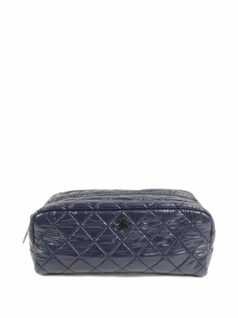 CHANEL Pre-Owned стеганый клатч Coco Cocoon