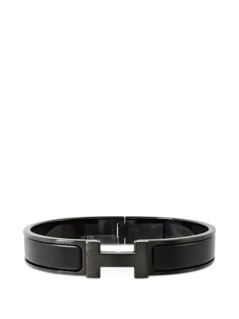 Hermès Pre-Owned Clic H enamel bangle