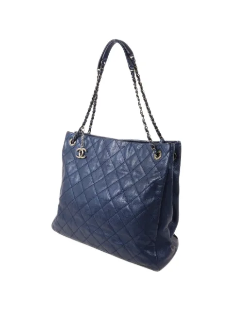 CHANEL Pre-Owned CC chain shoulder tote bag