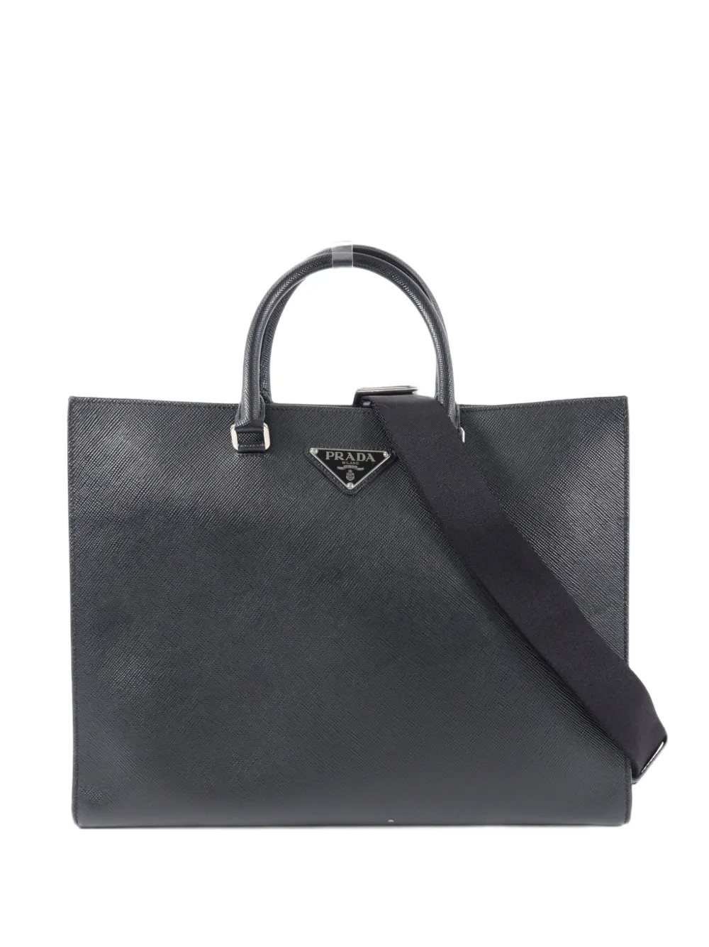 Prada Pre-Owned Saffiano leather tote bag - Nero