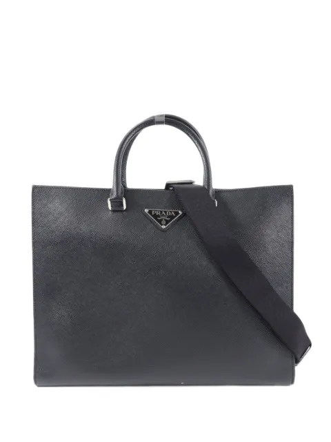Prada Pre-Owned Saffiano leather tote bag