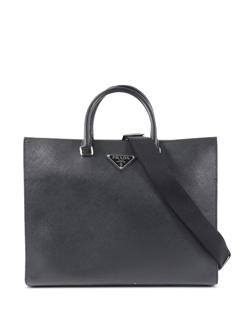 Prada Pre-Owned Saffiano leather tote bag - Nero