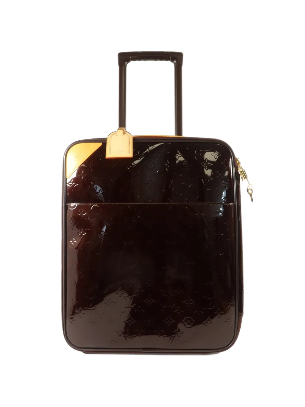 Louis Vuitton Pre-Owned 45 Pégase Monogram Vernis suitcase - Rosso