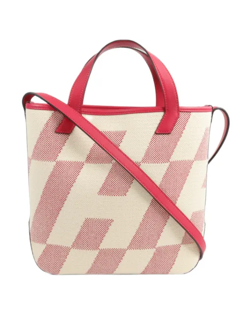 Hermès Pre-Owned 27 Cabas H En Biais shoulder bag