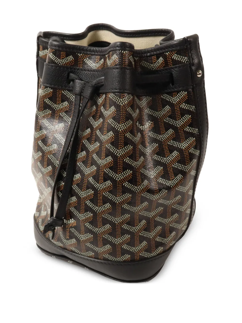 Goyard Pre-Owned small Flot bucket bag Bruin