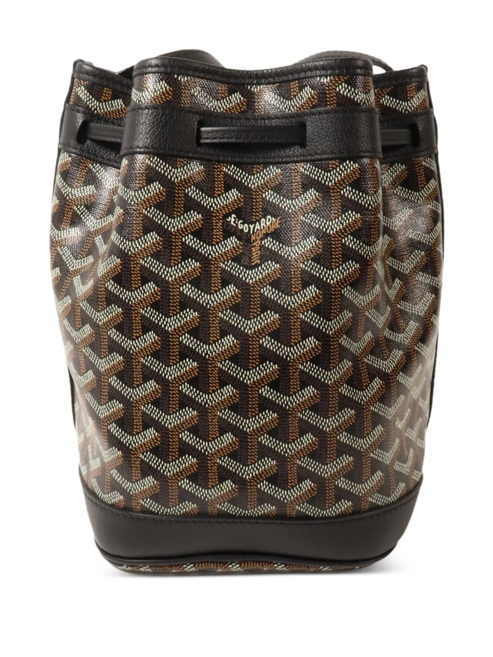 Goyard Pre-Owned small Flot bucket bag Bruin