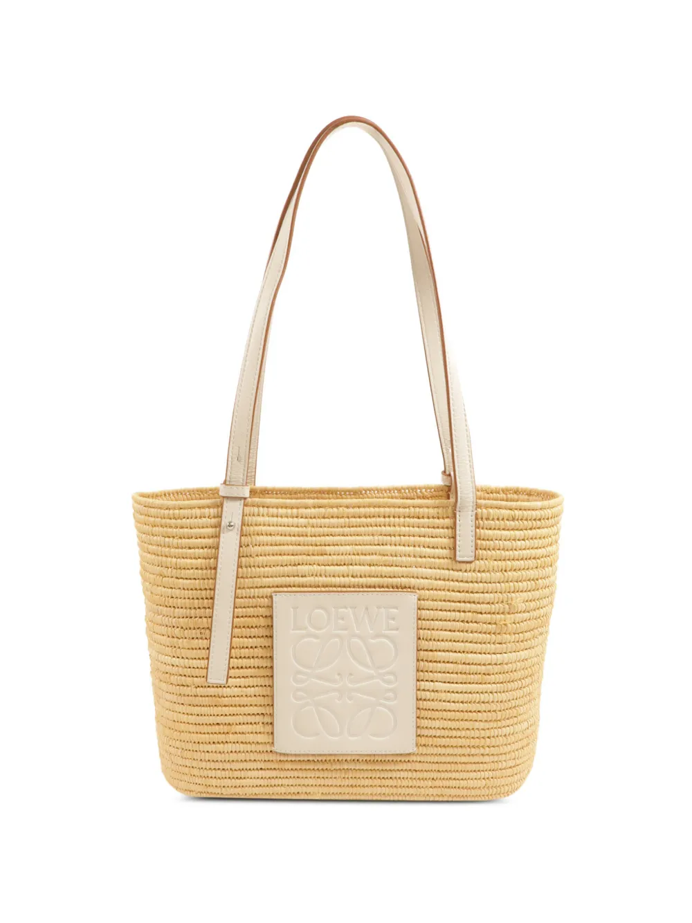 Loewe Pre-Owned small Square Basket tote bag - Nude